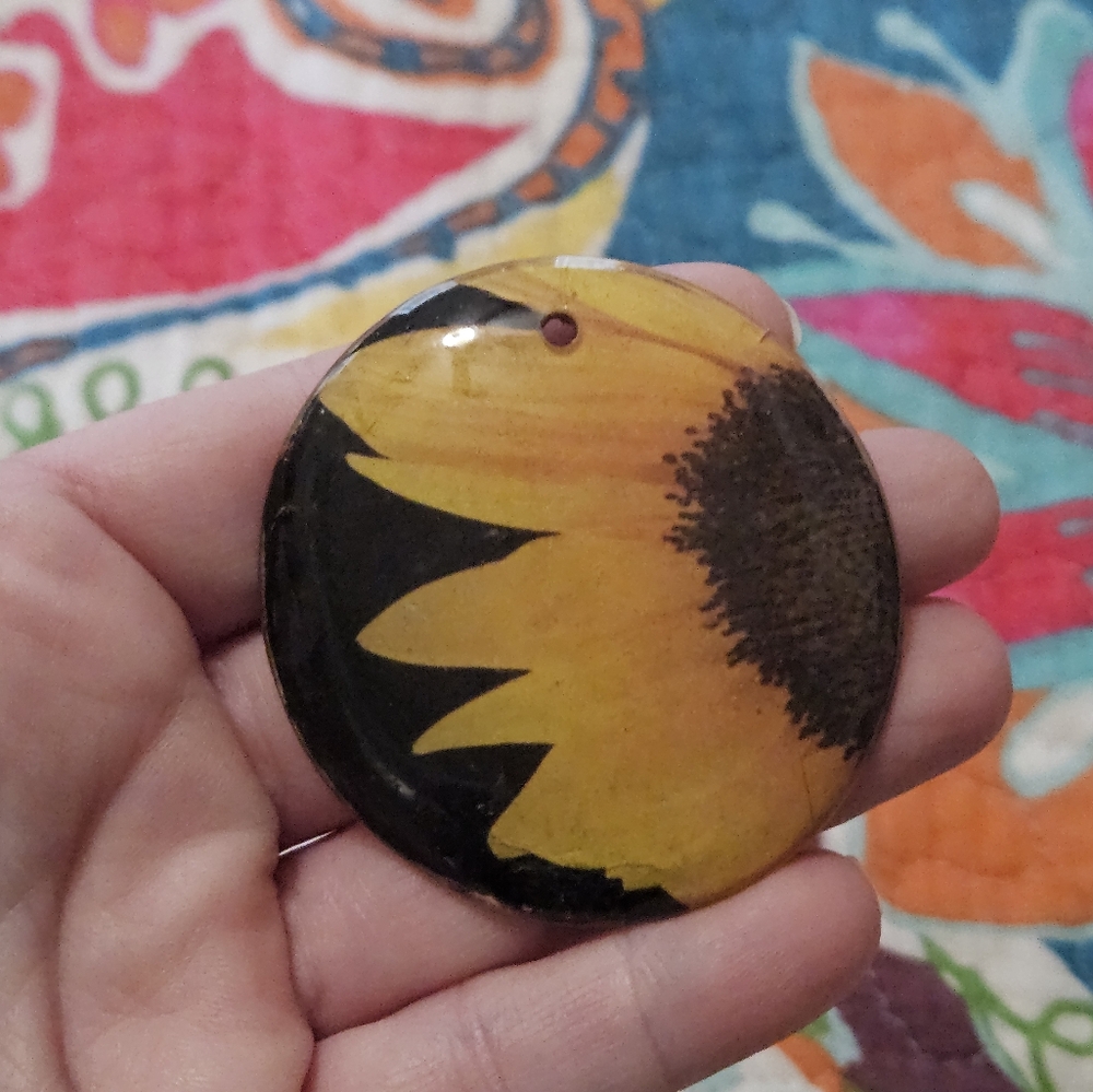 Sunflower Pendant